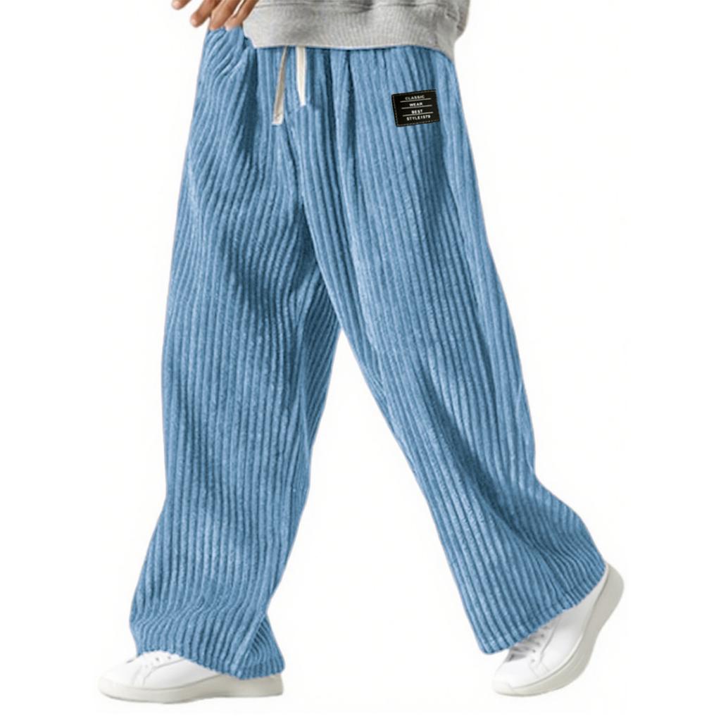 Pánská móda  Volný čas  Střední pas  Dlouhý styl  Ležérní kalhoty