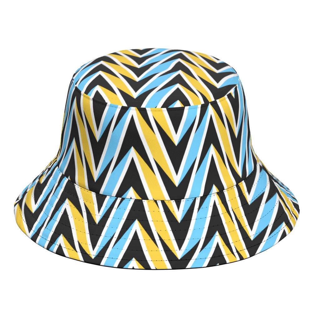 

Saint Lucia Fisherman Hats Free Custom Made Name Number Team Logo Bucket Cap Country Travel Nation Island Flag Headgear