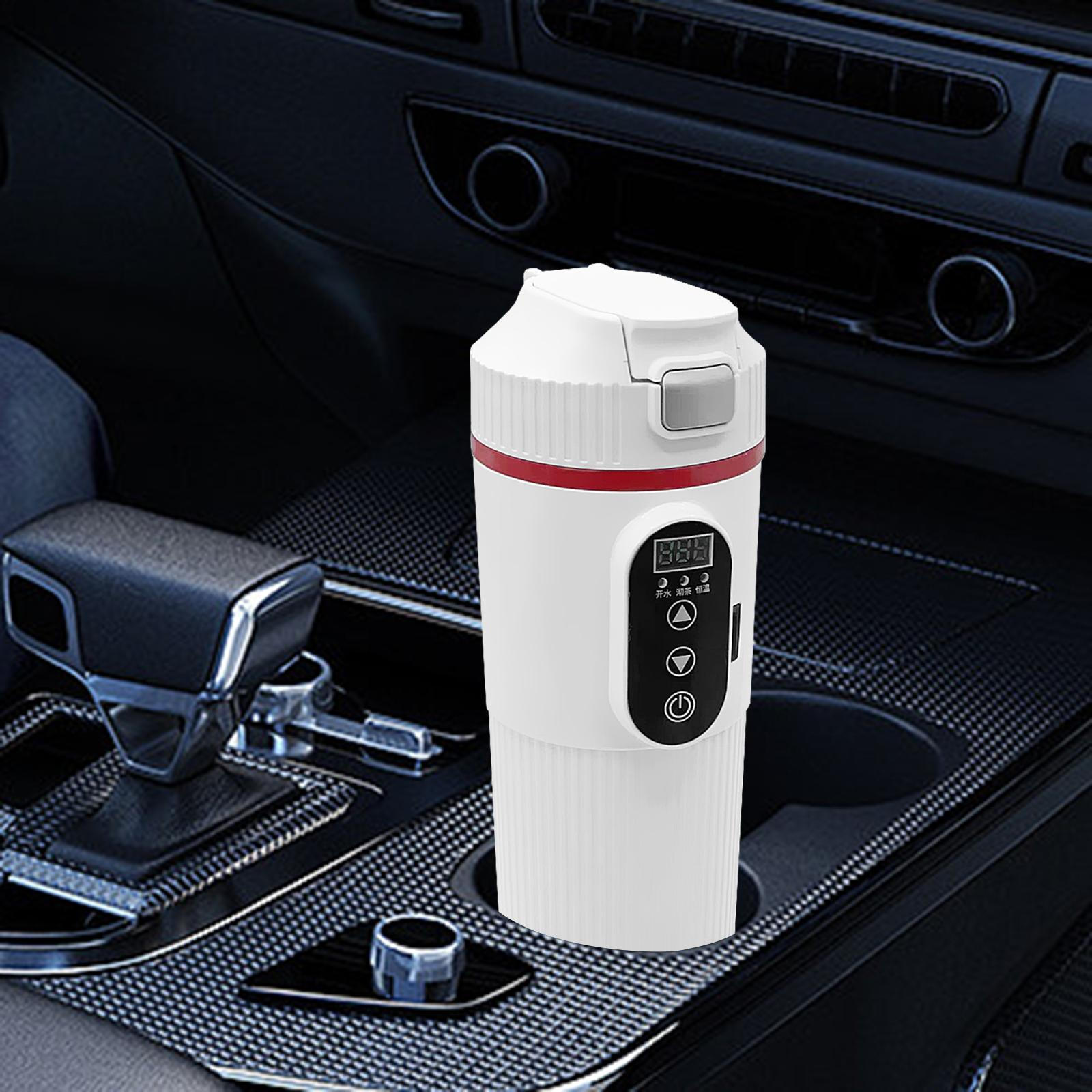 

12V 24V Car Electric Water Kettle Tea Coffee DC Powered Fast Heating Speed 22x7cm