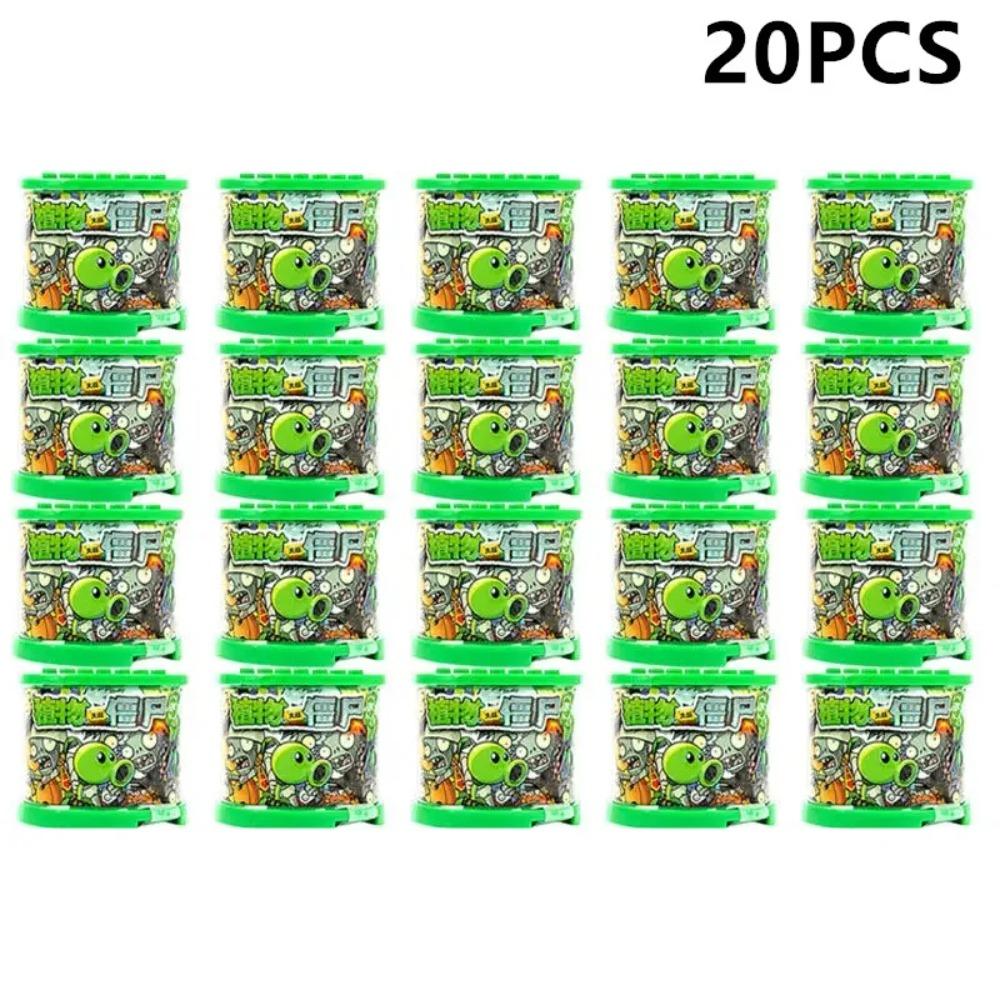 Plants VS Zombies Building Block Toys PVZ Dolls Assembly Figure Model Anime Action Figures Toy Bricks Children's Birthday Gifts