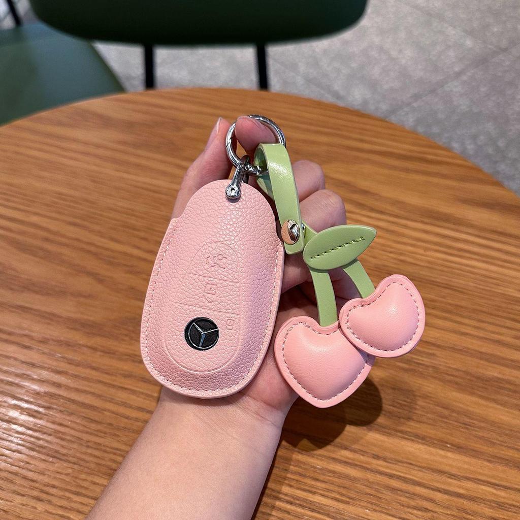 Premium Car Key Case: Suitable for Mercedes C260L/E300L/GLC300L/A200L/GLB, Designed for Girls