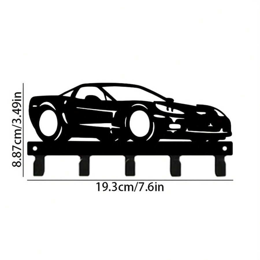 

Металеві Гачки для Ключів Спортивного Автомобіля Настінні Декор для Гаража Легке Встановлення TY10279
