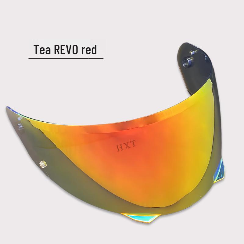 Universal Photochromic Anti-Fog Visor Sticker for HJC I91/i90 Helmets, Day-Night Electroplated HJ-33 Lens