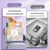 Thickened L-Shaped Mesh Subject Classification Bag for Back-to-School: Student Storage for Test Papers & Books