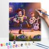 Disney Toy Story Digital Oil Painting Art Kit Handmade Coloring Painting Home Decor
