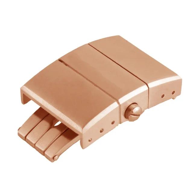 For Ulysse Nardin Athens Watch Strap Fold Buckle Rubber Silicone 316L Stainless Steel Butterfly Clasp Watchband Accessories 20mm