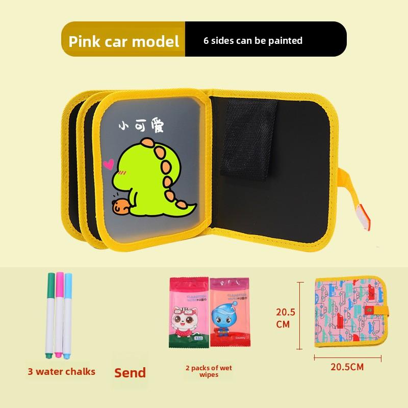 Children's Drawing Board Erasable Painting Book Coloring Water Chalk Cartoon Household Multi-functional Graffiti Drawing Board