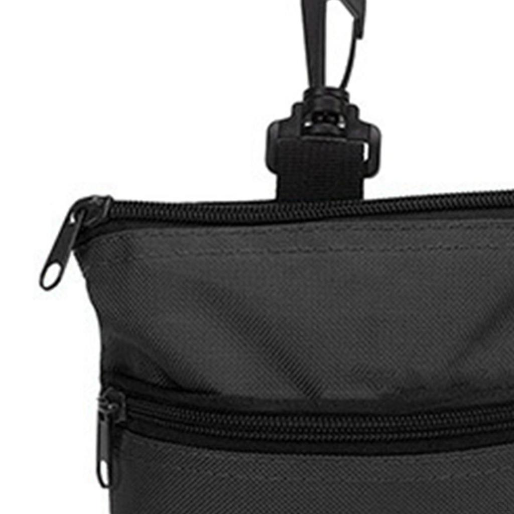 , Golf Ball Bag, Golfer Gift, Multipurpose Portable Valuables Holder for Markers, Accessories,