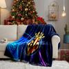 Club Vill-arreal Crest Design Throws Blanket Flannel Blankets Plush for Couch Bed Gifts for Men Women Travel picnic blanket Christmas fan gifts