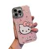 3D Rhinestone Bow Cat Phone Case for iPhone 14/13 - Sparkling Glitter