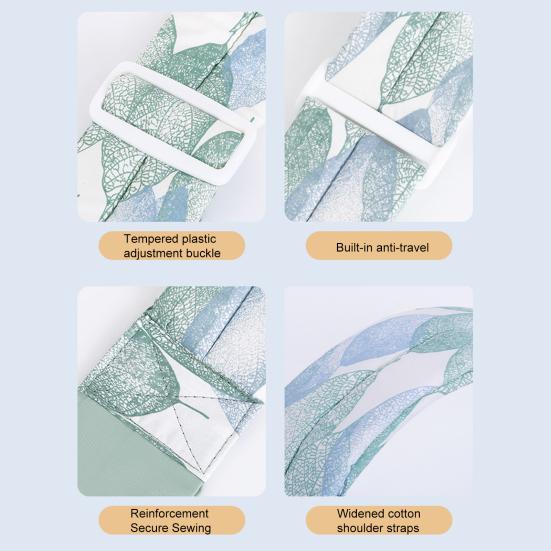 Babytrage Sling Bequem Ergonomisch Uterusdesign Verstellbare Baby Still Puckdecke für Geschenk