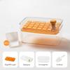 Press Type Ice Cube Maker With Storage Box Ice Bucket Food Grade Summer Ice Cube Tray  Kitchen