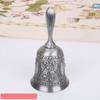 1PC Retro Metalen Tone European Style Hand Bell Craft Decoratie Alarm Bell Handicraft Christmas Bell Wind Bell