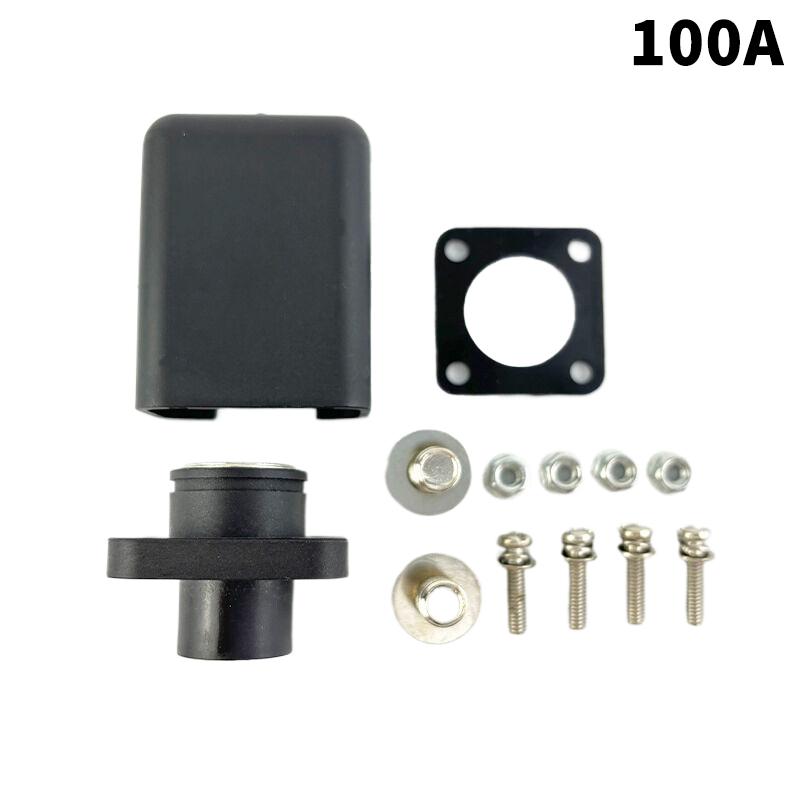 

100-150A High Current Energy Storage Terminal Battery Connector Terminal Block Wall-mounted Terminal Block 30*30 Outline