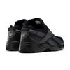 Reebok Interval 96 Synthetic Leather Comfortable Shock Absorption Low-Top Lifestyle Sneakers Unisex Sneakers Black FX2140