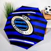 FC Brugge Crest Automatic Folding Umbrella - 8-Rib Travel Umbrella with Auto Open/Close & Portable, Gift for Christmas, Birthdays