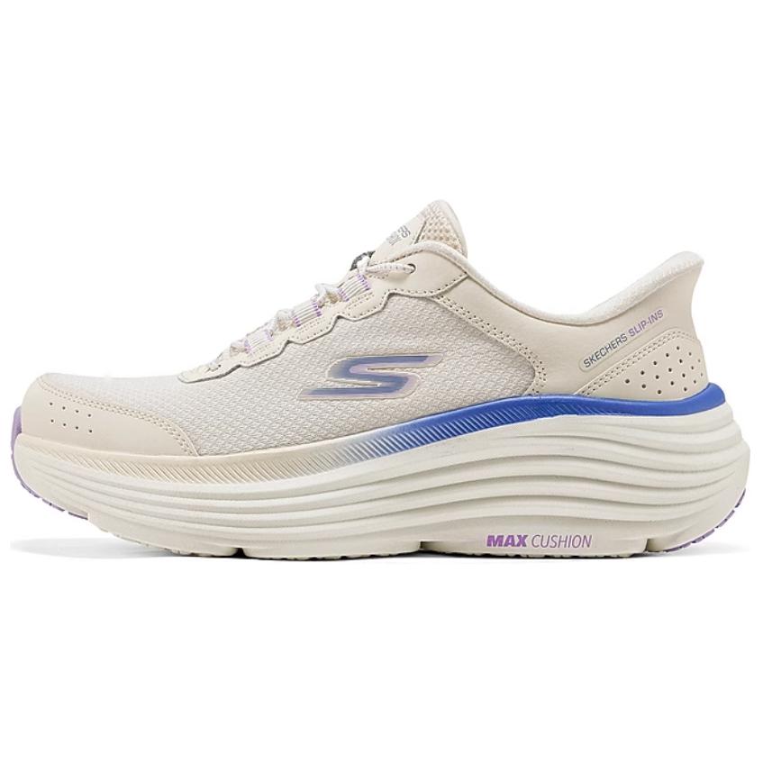 Skechers Slip Ins Max Cushioning Endeavour - Cardova Casual Running Shoes Women sneakers Off-White 129474-NAT