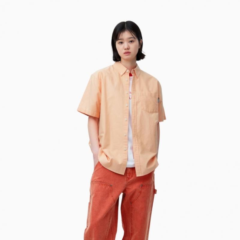 ThiSiSneverthat Oxford S S Shirt Apricot