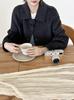 Elegant French Style Double-Faced Wool Lapel Coat