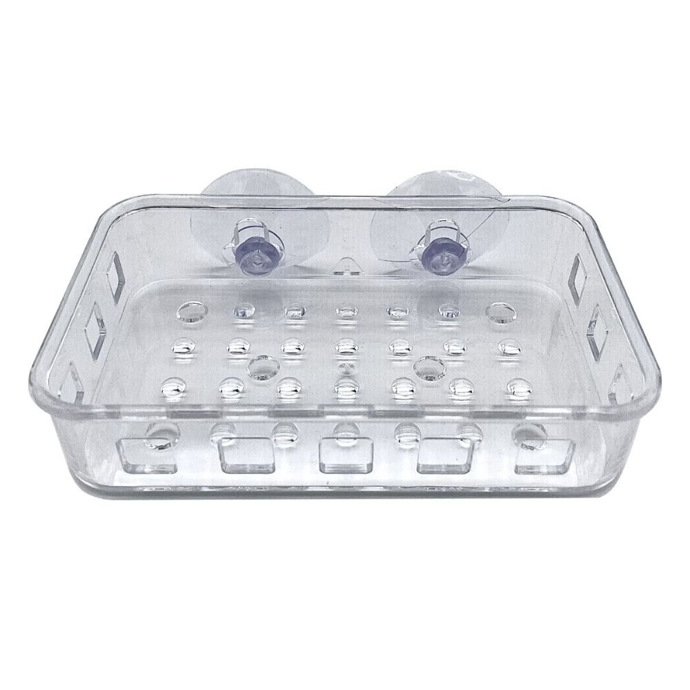 Transparent Soap Drying Rack Keep Soap Dry Sponge Rack Soap Container  Outdoor Activities