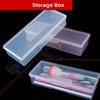 Nail Art Tool Storage Box Nail Accessories Organizer Plastic Container Case For Nail Art Pen Brush File Manicure Tools