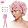 Silk Sleep Cap Women Adjustable Wide Band Hair Protection Satin Charmeuse Pure Mulberry Night