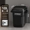 BoYiDuo 10L Plastic Trash Can