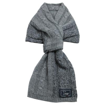 TERAICHI Compact Made In Neck Short Mini Insert Mini Sengo Compact Compact Scarf No Gift Muff™ Two-Color Cable, Japan, Scarf, Warmer, Scarf, Scarf,