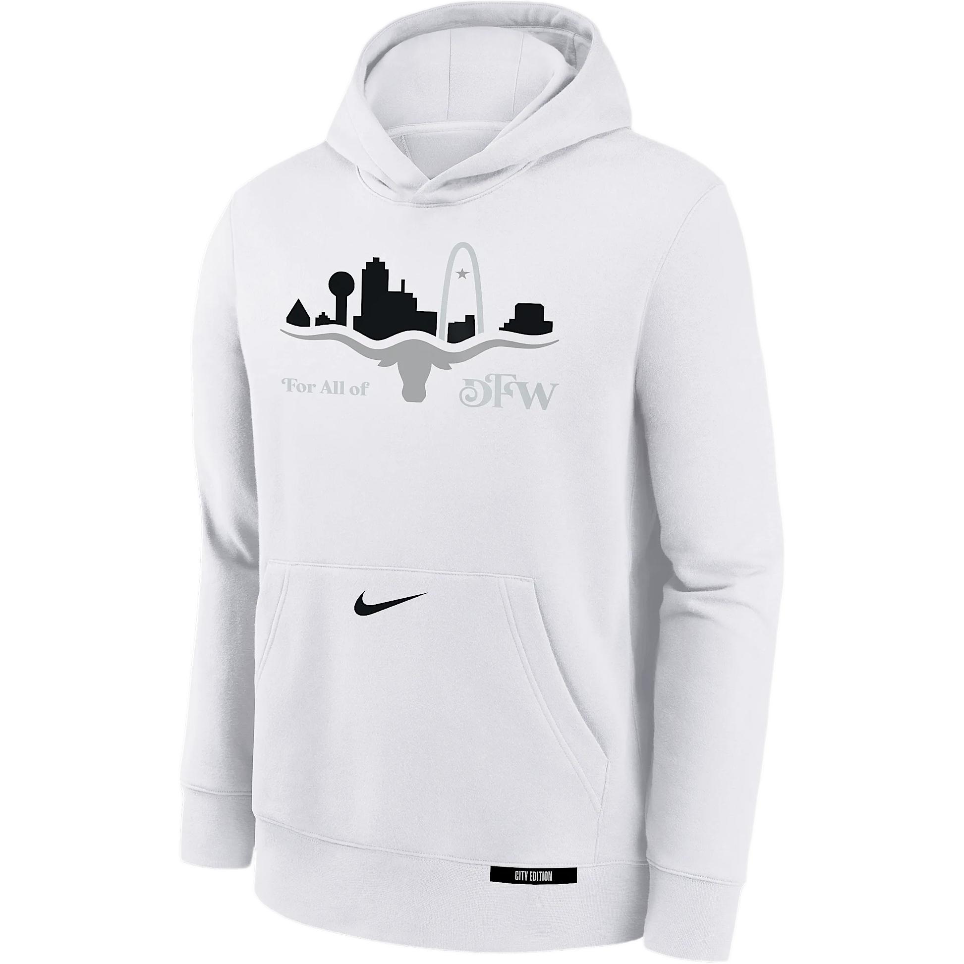 

Nike Худи коллаборации с НБА Dallas Mavericks Club Серия City Edition Простое Удобное Универсальное Худи с капюшоном Детские худи Белый 9Z2B7NBEL-DAL M