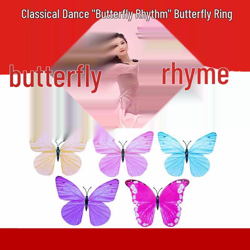 

Butterfly Finger Ring Dance Prop One Size