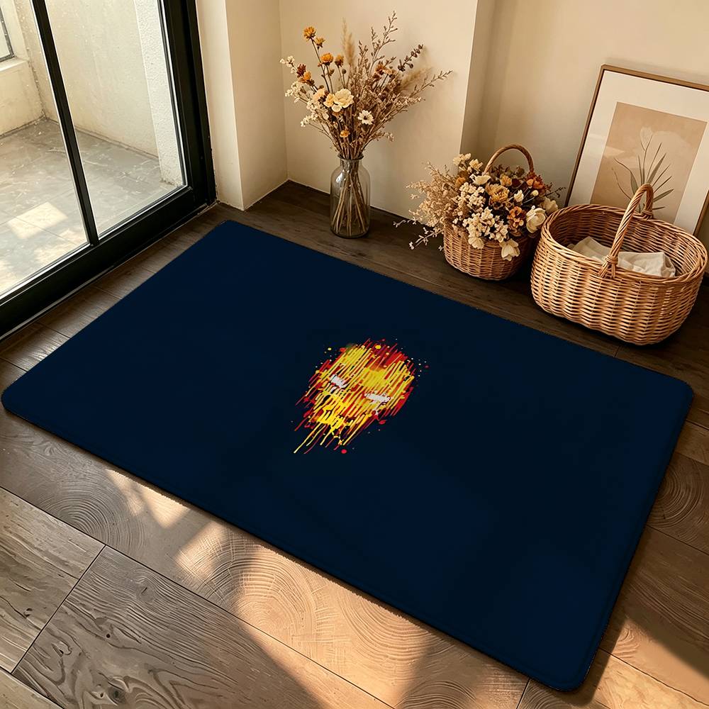 Cool I-Iron Man-S Carpet Bathroom Anti-slip Mat Door Mat Home Decoration Mat Entrance Door Mat Scratch-resistant Door Mat