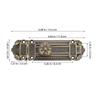 1pc Zinc Alloy Door Window Latch Vintage Security Sliding Bolt Lock Surface-mounted Pin Hardware Accessories
