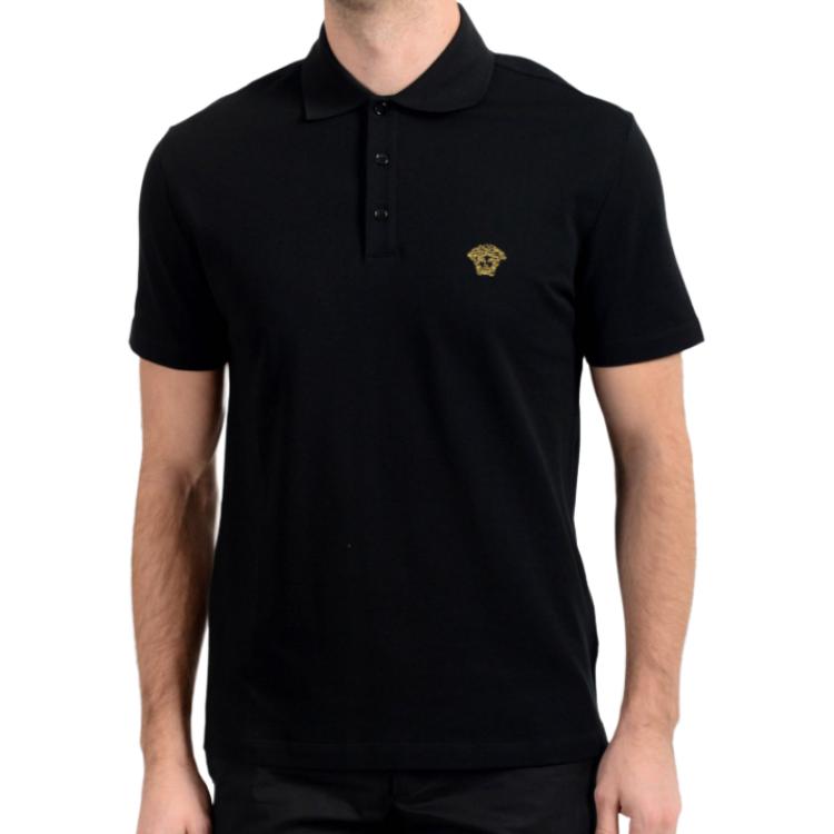 Versace Bawełniana koszulka polo A89507S-1A14046-2B130