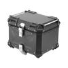 Universal Black 45L Motorcycle Adventure Aluminum Top Case Tail Box Luggage