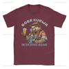 Bober Bobr Kurwa Printed TShirt Summer Fashion Mens Pure Casual O Neck Loose ShortSleeve Street Style Unique Tops TShirts