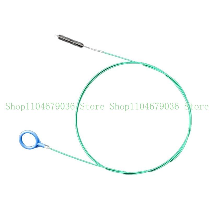 652F Щетка для чистки люка автомобиля, Щетка для очистки дренажных отверстий люка, Гибкий инструмент-щетка для дренажа, Очиститель труб для дренажных отверстий стеклоочистителя люка автомобиля 3 meters