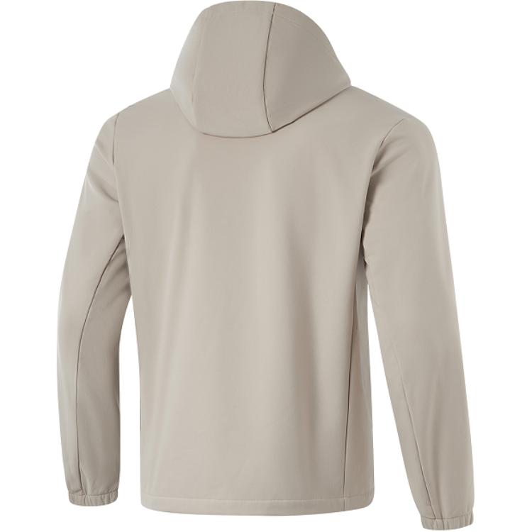 Li-Ning Wasserabweisende Bequeme Lässige Einfarbige Vielseitige Jacke Herrenjacken Staubgrau AFDU529-6