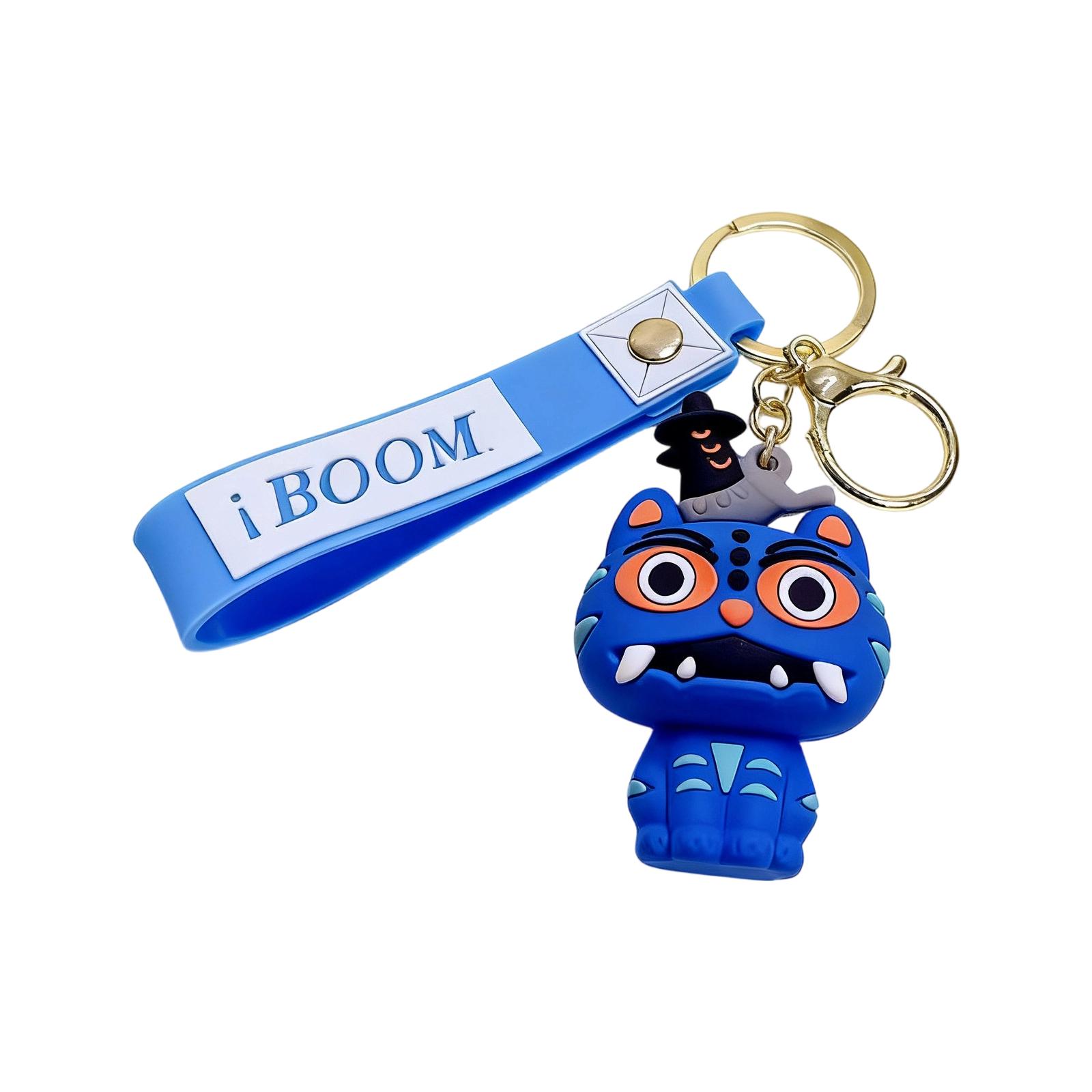 

Милые мультяшные силиконовые брелоки для студентов и работников - Дизайны персонажей, Стильные аксессуары для ключей для сумок, ключей и ежедневного украшения One Size