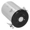 Coffee Beans Canister with Exhaust Valve Stainless Steel Storage Sealing Container with Spoon