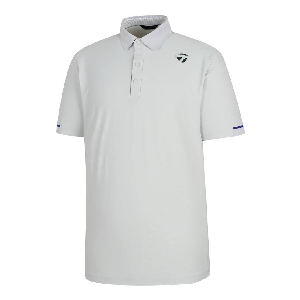TAYLORMADE APPAREL 26Ss Men'S Metal Logo Collar Short Sleeve T-Shirt T8031T62142-196