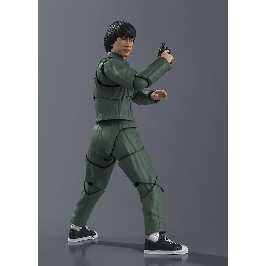 TAMASHII NATIONS S.H. Figuarts Chan Ka-Kui Figure (Police Story) 150mm PVC & ABS Action Figure - Painted and Articulated