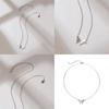 Trendy Silver Butterfly Charm Necklace For Women Unique Layered Design Jewelry Piece