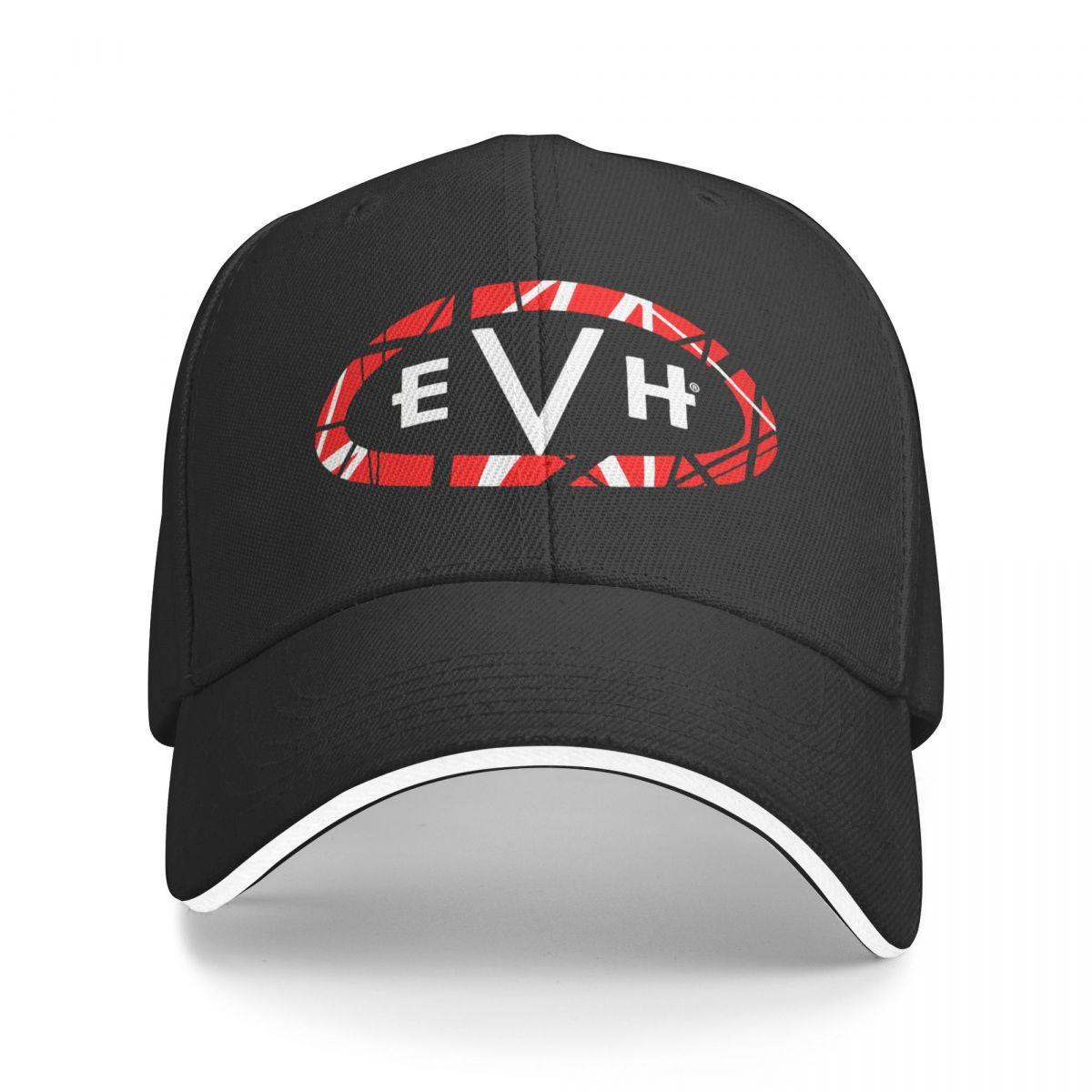 

Van Evh 1984 Stripe Halen Logo Мужская Женская Спортивная Бейсболка Хип-Хоп Шляпа Лето
