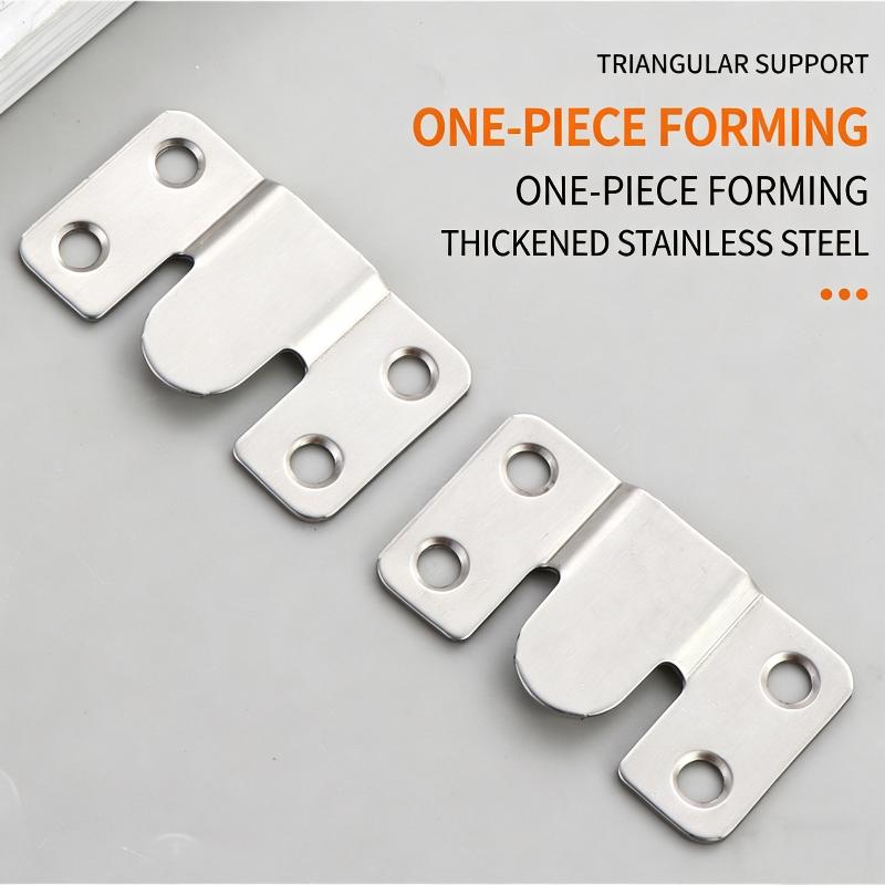20Pcs Universal Mounting Hooks Heavy Duty Wall Hanger Bracket For Pictures Frames Furniture Home Decor Storage