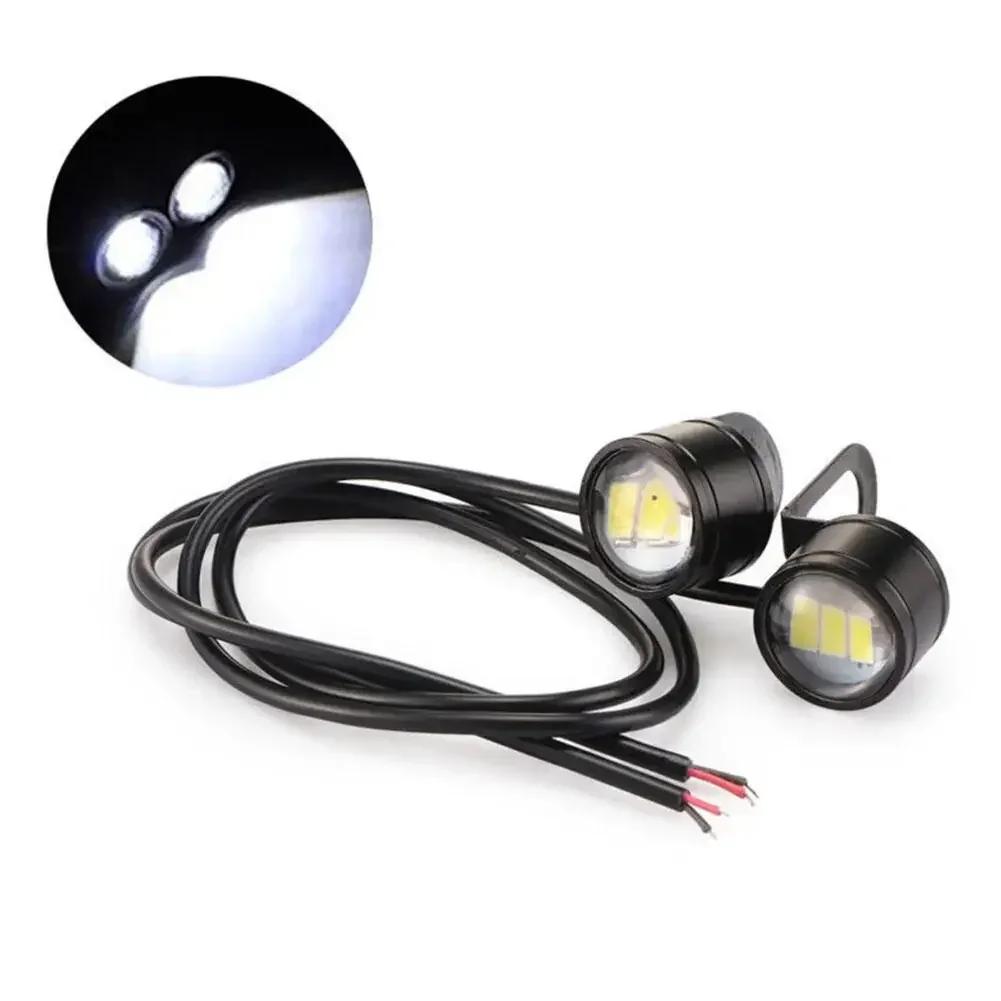 12V Motorcycle Driving Light LED Reverse Backup Driving Light Fog Lamp Headlight Bulb Daytime Running Light