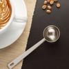 1Pc Stainless Steel Measuring Spoon Tea Coffee Powder Measure Cooking Scoop