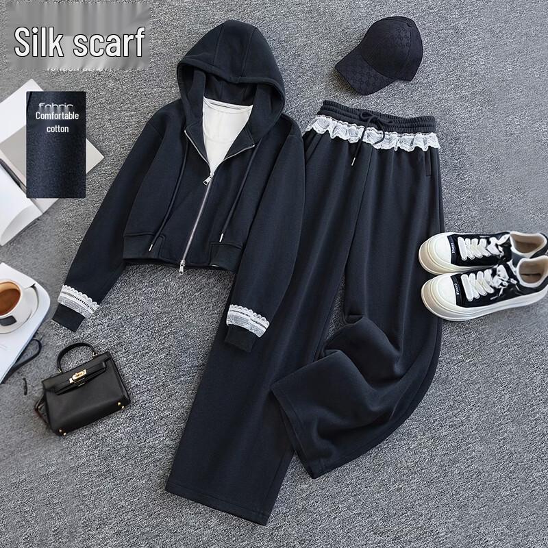 Женский модный двухпредметный комплект с капюшоном M