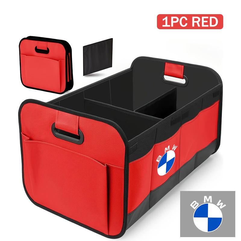 Car Trunk Storage Bag Oxford Cloth Foldable Organizer Box For BMW Performance X1 M3 M6 F01 F02 E34 E36 E60 F10 F20 X6