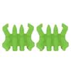 1 Paar Gummi Bogensehnen-Vibrationsdämpfer Dämpfer Krabbenförmiger Stabilisator für Split Limb