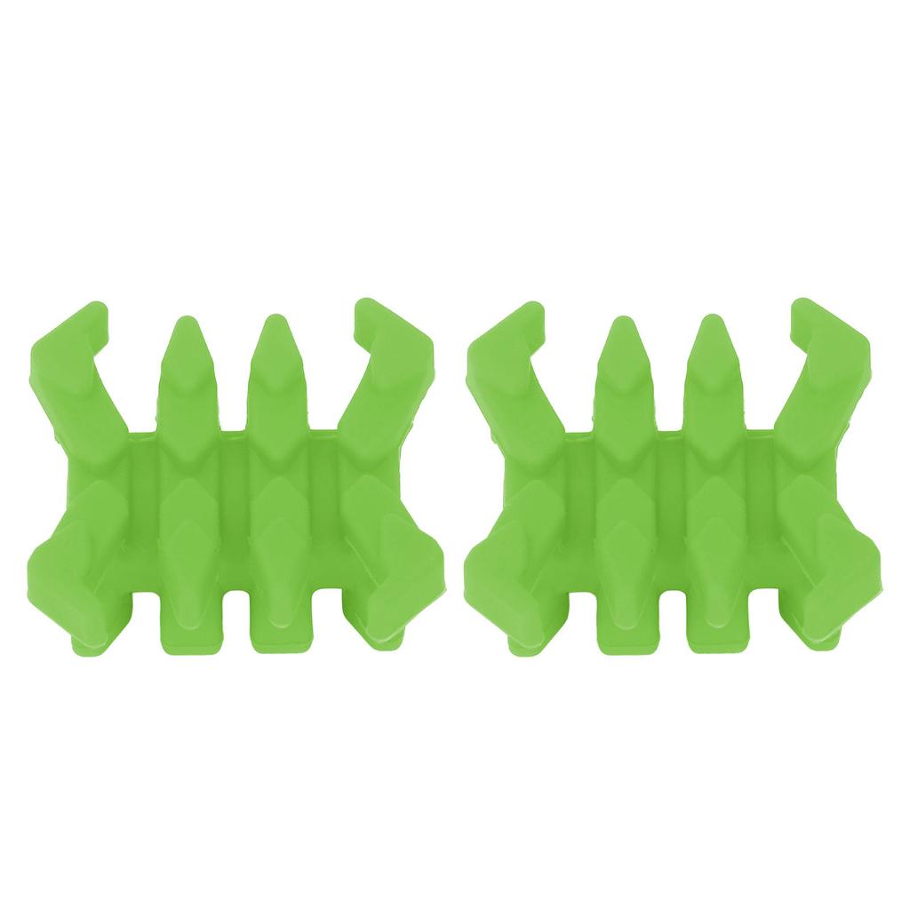 1 Paar Gummi Bogensehnen-Vibrationsdämpfer Dämpfer Krabbenförmiger Stabilisator für Split Limb